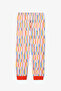 Girls' Hopping Sustainable Cotton Rabbit Print Long Sleeve 2-Piece Pajamas Set - 4