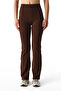 Brown High Waist Spanish Flare Leggings
