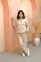 Fleece-Lined Set of Detailed Dress for Girls - 5