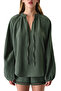 Green Lessi Long Sleeve Shirt - 5