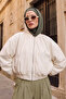 Women's Ready-To-Wear Bonnet with Winter Hood and Closure Feature, Khaki, B-89O