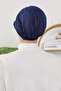 Winter Visor Hat, Navy Blue, B-73O - 8