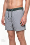 Men's Smoky Blue Gray Lagos Swim Shorts - 3