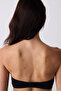 Push up Wireless U Wire Deep Black Low-Cut Bra - 4