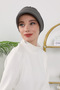Winter Visor Hat, Anthracite, B-73O - 8