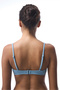 Blue Maya Beaded Bikini Top - 2