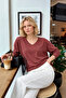 Women's V-Neck Basic Knitwear Sweater