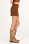 Suede Mini Skirt E17572 - 2