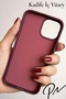 iPhone 15 Pro Compatible Case Launch Soft Soft Velvet Silicone Cover with Logo - 2