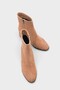 Isabella Round Toe Side Zipper Mid Heel Women's Boots - 3