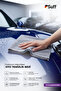 Schneeglöckchen Microfiber Car Cleaning Cloth 40X40 cm Gray - 2