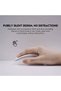 W193 Wireless Mouse,4 Buttons,800-1600 DPI,Bluetooth 5.0 & 2.4GHz,Grey - 2