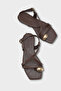 Roxy Women's Flat Heeled Sandals with Metal Toe Straps - 2