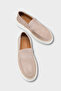Sergen Genuine Leather Suede Men's Loafer Shoes with Genuine Leather Lining - 2