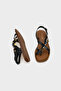 Elmira Leather Women's Sandals with Accessories - 3