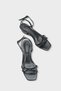 Carlena Metal Heeled Ankle Strap Stylish Women's Shoes - 5