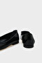 Adel Blunt Toe Stone Buckle Women's Ballerinas - 5