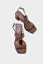 Ronni Mid-Heeled Stone Women's Shoes - 5
