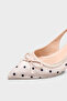 Valencia Pointed Toe Open Back Mid-Heeled Women's Shoes - 5