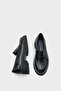 Tisha Cork Sole Genuine Leather Women's Loafers - 5
