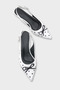 Valencia Pointed Toe Open Back Mid-Heeled Women's Shoes - 3