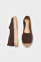 Laurie Genuine Leather Suede Women's Espadrille - 3