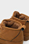 Thick Sole Round Toe Lace up Furry Women's Boots - 4
