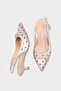 Valencia Pointed Toe Open Back Mid-Heeled Women's Shoes - 4