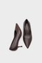 Merle Pointed Toe Genuine Leather Lined Stiletto - 4