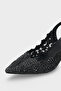 Mirella Pointed Toe Full Stone Women's Wedding Shoes - 2