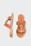 Brynn Metal Buckle Pack Flat Heels for Women Slipper - 4