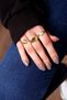 Women's Gold Color Vintage Ring Set - 8