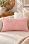Powder Pink Cushion Cover with Embroidery Detail - 2