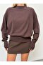 Women's Circular Necklace Collar Waist-Trimmed Premium Thin Sweater