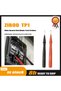 ZIBOO TP1 Slim-Reach Flat Blade Test Probes with Stainless Steel Tip, 1000V Voltage, 10A Current Use - 7