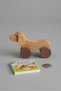 Montessori Wooden Sausage Dog with Wheels - 5