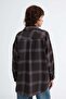 Buttoned Plaid Shirt G6648 - 6