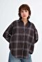 Buttoned Plaid Shirt G6648 - 5