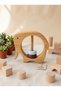 Montessori Natural Wooden Handmade Rattle - 5