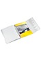 Plastic map with 12 compartments yellow WOW - 2