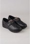 SEÇ 7679 Genuine Leather COMFORT WOMEN'S SHOES BLACK - 3