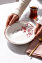 Luxury Sakura Pattern Ceramic 6-Person Soup Set (16.5 cm) - 5