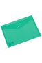 Dosar din plastic cu capsă A4 verde - 2