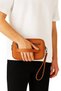 Clutch Bag Leather Taba Portfolio Waterproof - 3