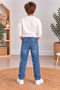 Classic Model Boy's Blue Jeans 8911 - 2