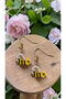Miyuki Bead Handmade Bee Earrings - 2