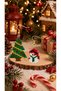 Miyuki Beads Handmade Tiny Snowman and Pine Tree Earrings New Year Christmas Noel - 8