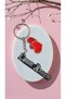 Miyuki Beads Handmade My Dear Mom and Heart Keychain/Bag Ornament Mother's Day 1 - 2