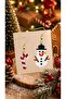 Miyuki Beads Handmade Candy Cane and Snowman Earrings New Year Christmas Noel - 6