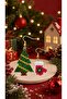 Miyuki Beads Handmade Gloves and Pine Tree Earrings New Year Christmas Noel - 2